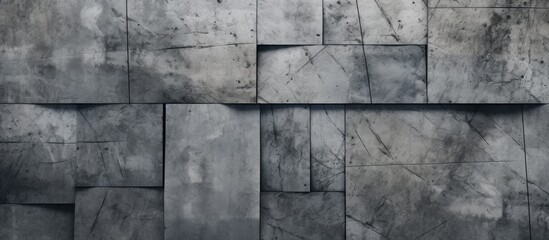 Textured concrete surface.