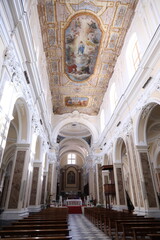 Fototapeta na wymiar church of sant'agata de'goti, benevento italy