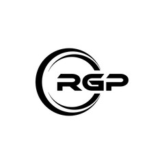 RGP Logo Design, Inspiration for a Unique Identity. Modern Elegance and Creative Design. Watermark Your Success with the Striking this Logo.