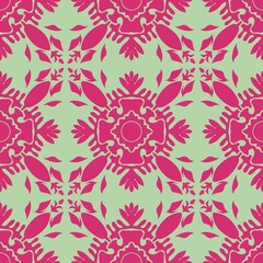seamless pattern with flowers