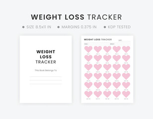 Best Weight Loss Tracker Printable Template. 30Day WeightLoss Tracker | Daily Love Weight Loss Chart