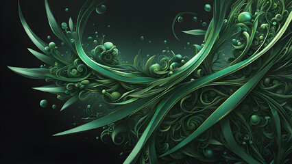 Abstract dark micro background 