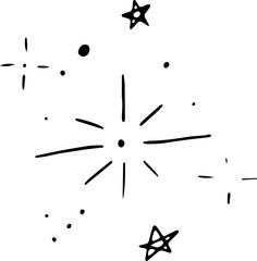 Sparkle aesthetic minimal decorative, element decorative, element