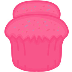 pink cupcake