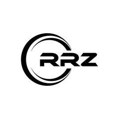 RRZ Logo Design, Inspiration for a Unique Identity. Modern Elegance and Creative Design. Watermark Your Success with the Striking this Logo.