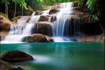 Obraz premium water fall