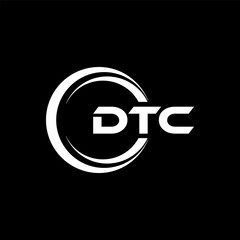 DTC Logo Design, Inspiration for a Unique Identity. Modern Elegance and Creative Design. Watermark Your Success with the Striking this Logo.