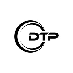 DTP Logo Design, Inspiration for a Unique Identity. Modern Elegance and Creative Design. Watermark Your Success with the Striking this Logo.