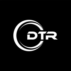 DTR Logo Design, Inspiration for a Unique Identity. Modern Elegance and Creative Design. Watermark Your Success with the Striking this Logo.