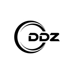 DDZ Logo Design, Inspiration for a Unique Identity. Modern Elegance and Creative Design. Watermark Your Success with the Striking this Logo.