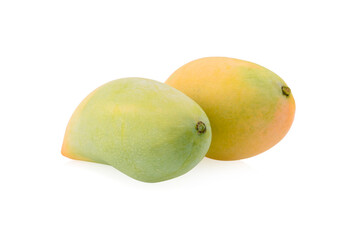 Mango fruit isolated on white background
