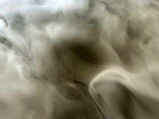 Abstract fog or smoke on black color background