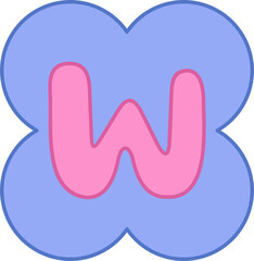 Flower Letter Alphabet