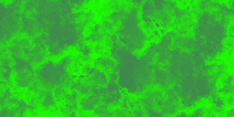 Abstract watercolor illustration featuring a Green and white sky with wispy clouds, set against a turquoise background reminiscent of cement wall texture with old grunge elements