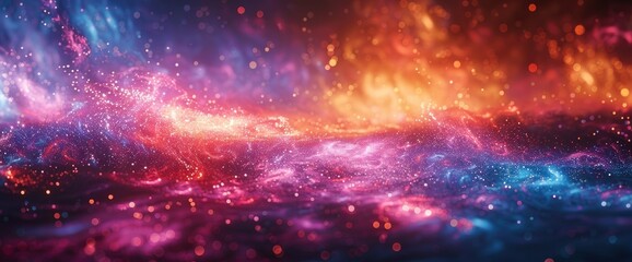 Obraz premium abstract blurred colorful lights background, Background HD For Designer