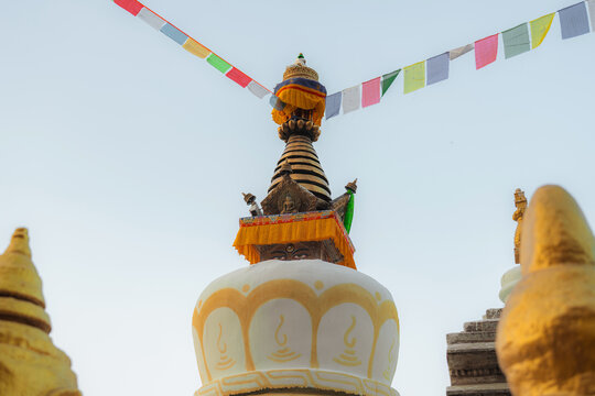 Big Buddha stupa in Kathmandu, Nepal 