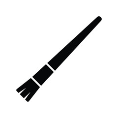 Naklejka premium paint brush icon vector design template simple and clean
