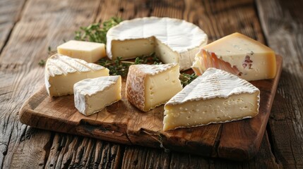 Fototapeta na wymiar Selection of Italian Cheeses