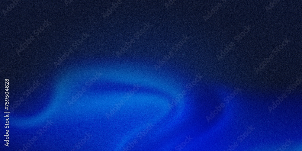 Wall mural Graphic illustration, dark blue wallpaper. curved lines glowing colorful concepts. Modern digital technology background. Template for a website, cover, and background design.