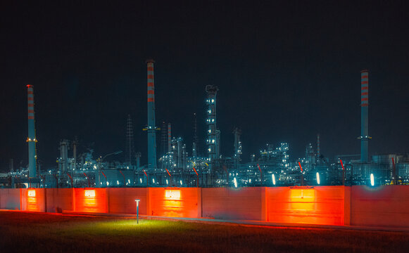 ilva taranto night