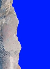 Fototapeta premium ice and blue sky 