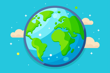 earth template background is