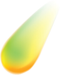 Blur gradient circle shape with gradation of color