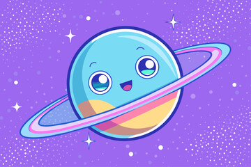 galaxy cute background is