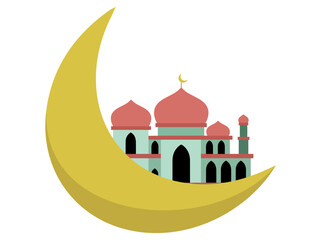 Mosque Eid Al Fitr Background