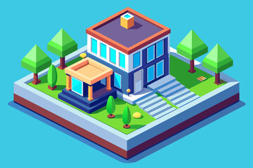 3d design background is tree