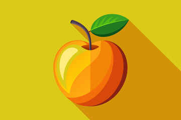 apricot fruit background is