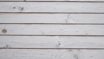 Obraz na płótnie Canvas White, grey wooden wall texture, old painted pine planks