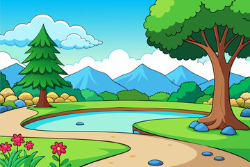 Obraz premium beautiful background is tree