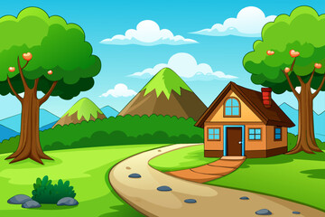 Obraz premium beautiful background is tree