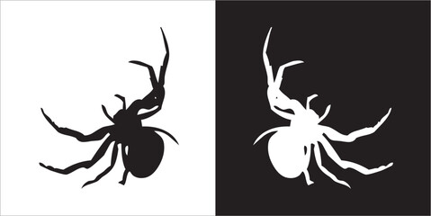 Illustration vector graphics of spider icon
