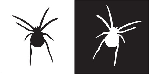 Illustration vector graphics of spider icon