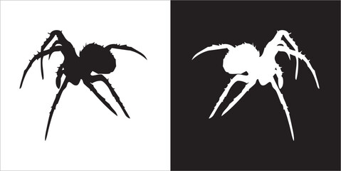 Illustration vector graphics of spider icon