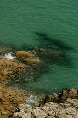 waves on the beach