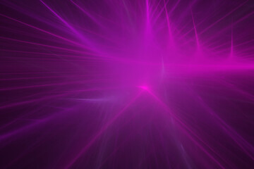 effektvolle futuristische violette 3D-Linien, leuchtendes Design, Fraktal, Muster, Geraden, Verbindungen, Internet, System
 - obrazy, fototapety, plakaty