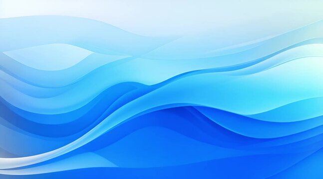 abstract wavy blue background