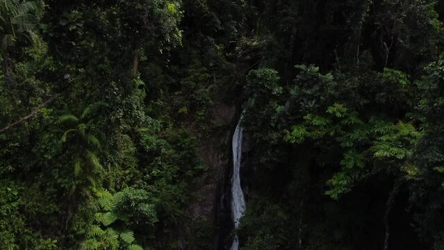 Dumaguete waterfalls near port Barton Philippines