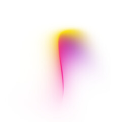 Blurry gradient shape for design