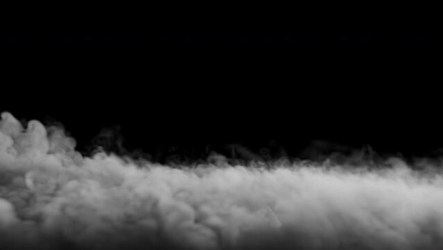 Smoke drifting to the ground. Can be used as a special effect for your projects, video texture or background for designs, scenes, etc. Video in loop.

