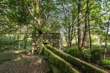 Molinos de Riomaior, en vilaboa (Galicia, Espa&ntilde;a)