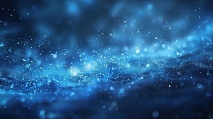 Abstract blue background.