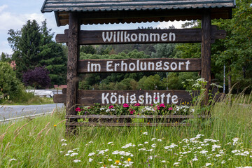 Willkommen im Erholungsort Königshütte Stadt Oberharz am Brocken
