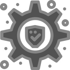 Fototapeta premium cyber internet online security logo