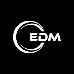 EDM Logo Design, Inspiration for a Unique Identity. Modern Elegance and Creative Design. Watermark Your Success with the Striking this Logo.