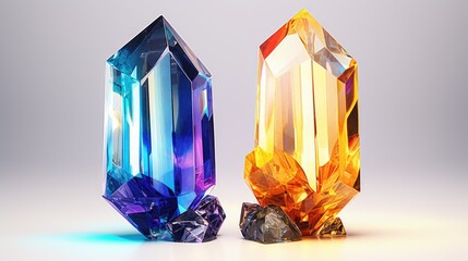 luminous duo crystal elegance