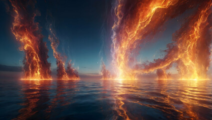 Aura Ablaze concept Radiant Energy Fields